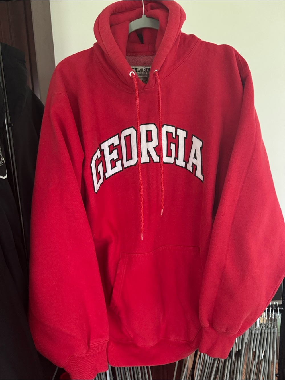 Steve & Barry's Red GEORGIA Pullover Hoodie